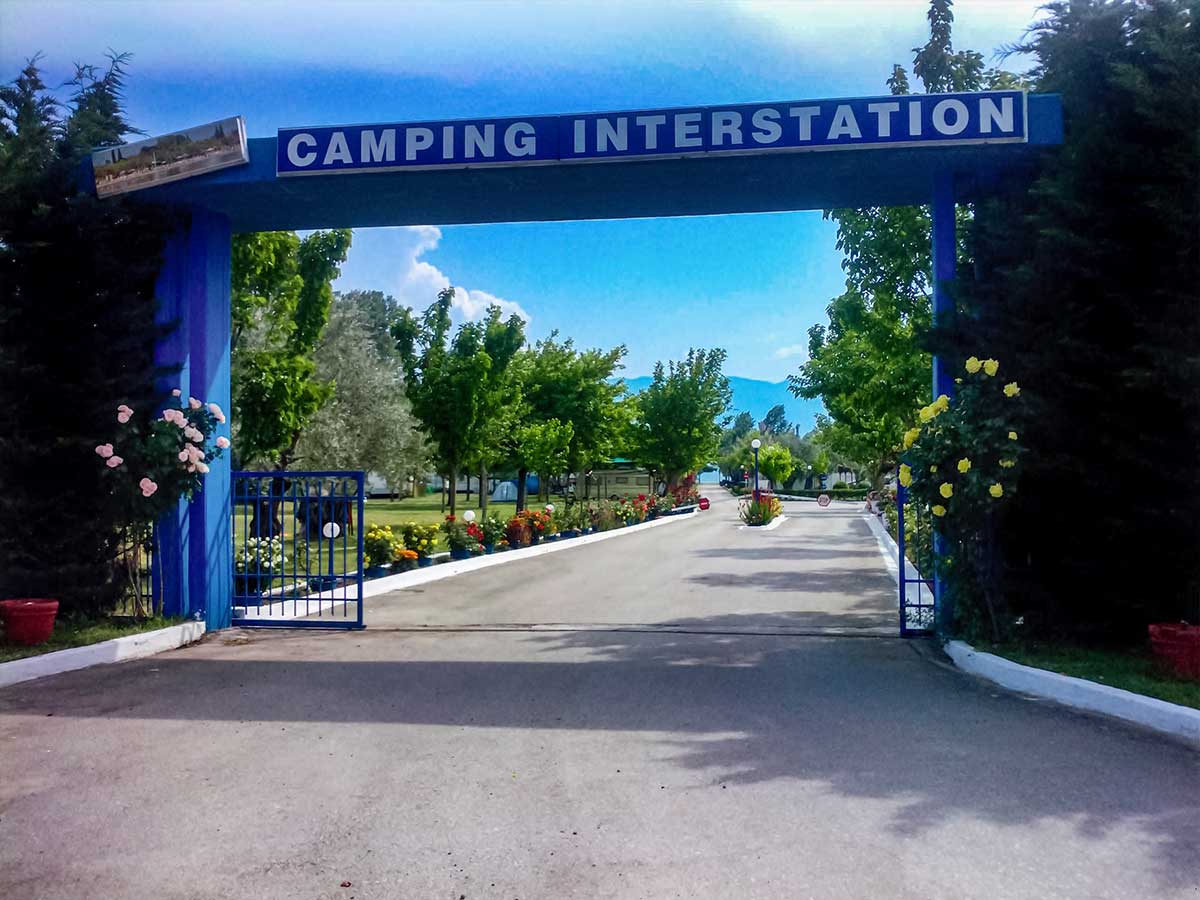 Camping Interstation - Είσοδος